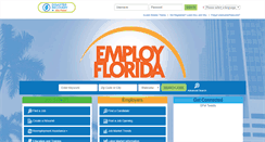 Desktop Screenshot of employflorida.com
