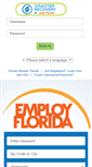 Mobile Screenshot of employflorida.com
