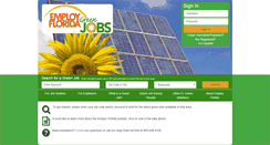 Desktop Screenshot of greenjobs.employflorida.com